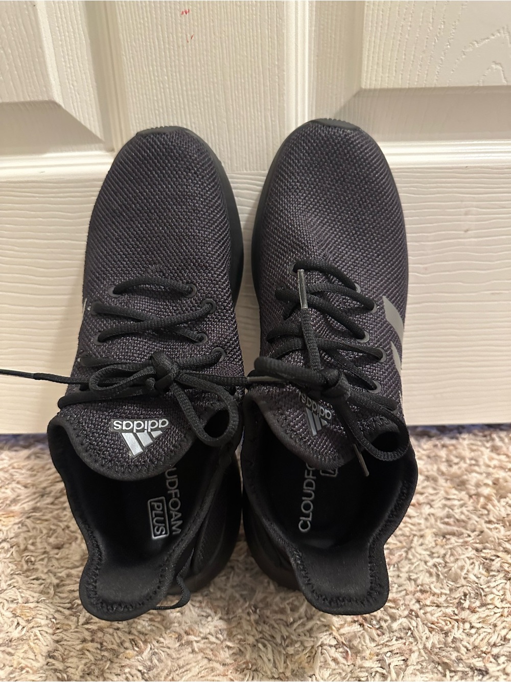 Adidas Women’s Cloudfoam Plus Black Athletic Shoes LIKE new